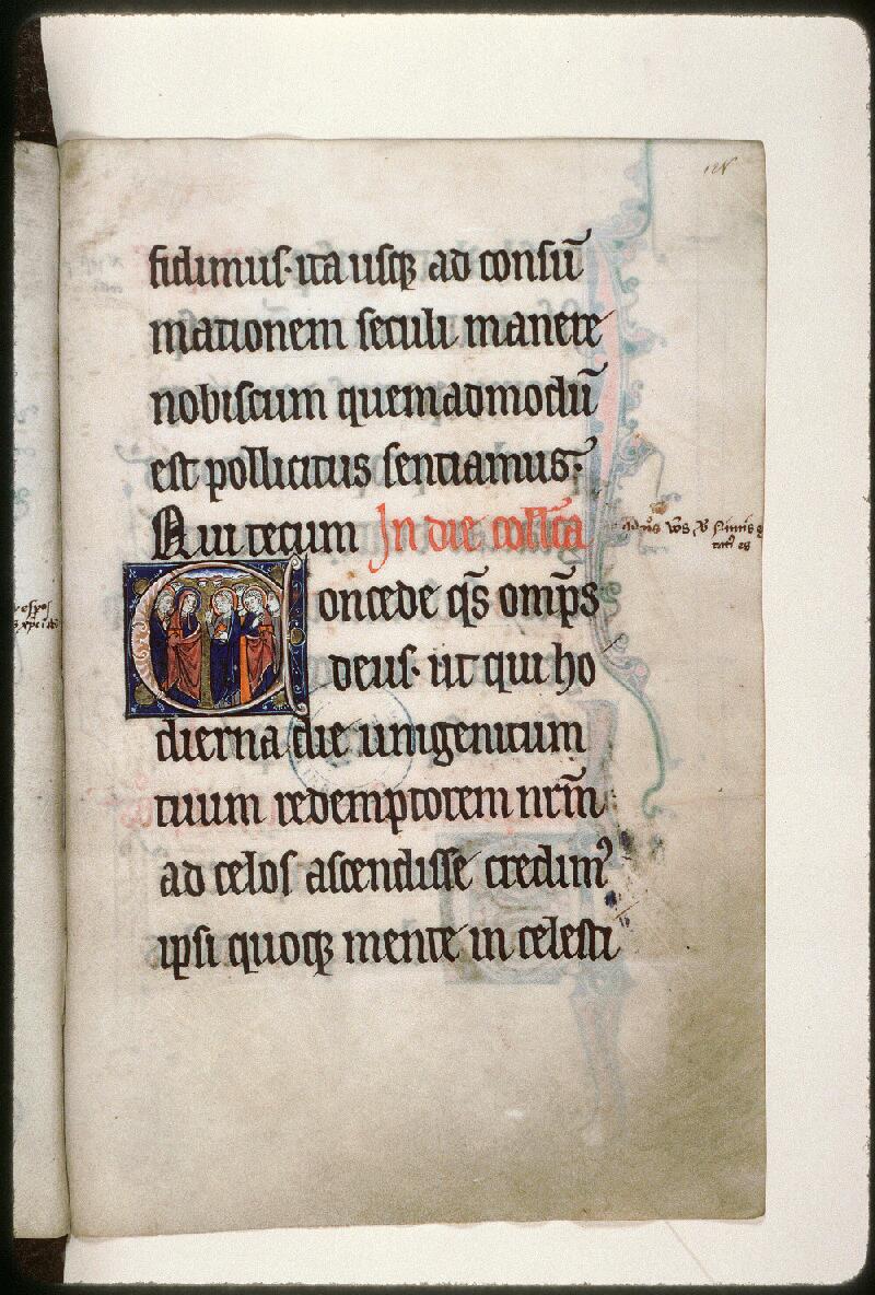 Amiens, Bibl. mun., ms. 0195, f. 128 - vue 1