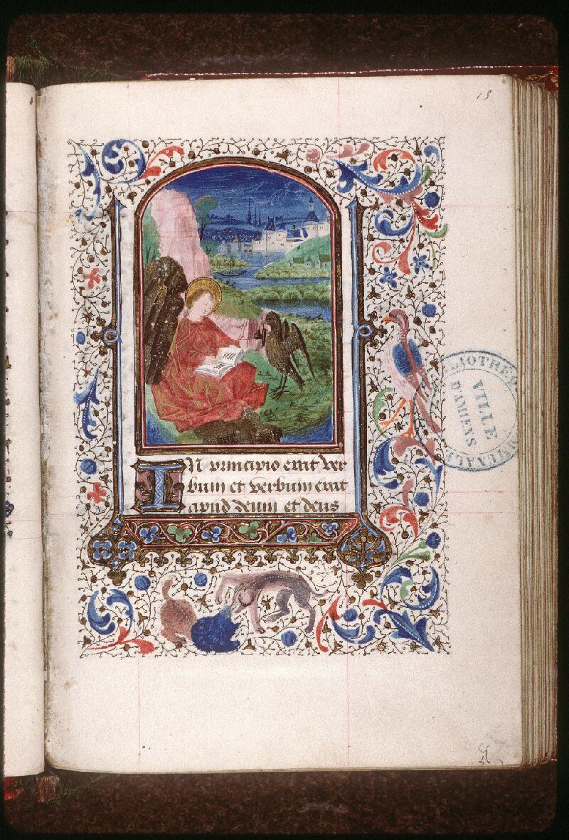 Amiens, Bibl. mun., ms. 0200, f. 013 - vue 1