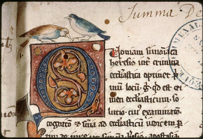 Amiens, Bibl. mun., ms. 0269, f. 001 - vue 3