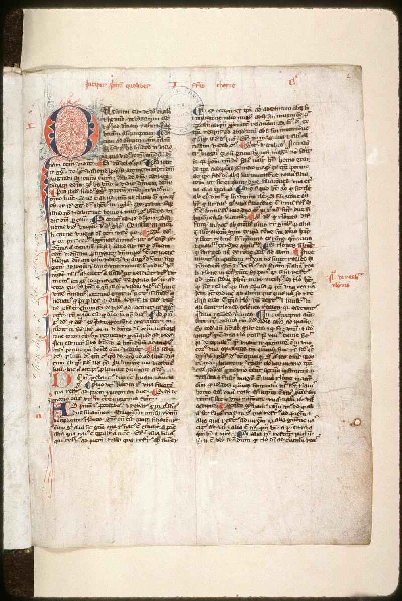 Amiens, Bibl. mun., ms. 0243, f. 002 - vue 2