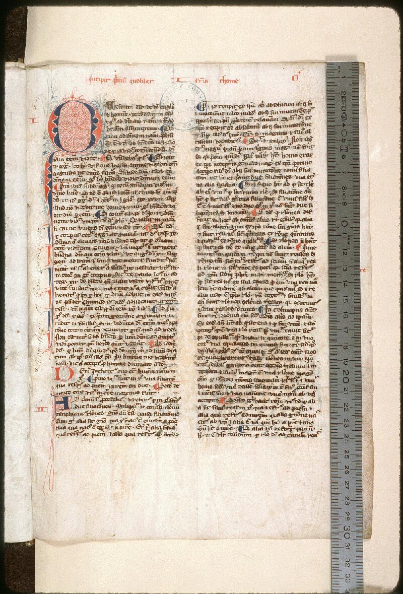 Amiens, Bibl. mun., ms. 0243, f. 002 - vue 1