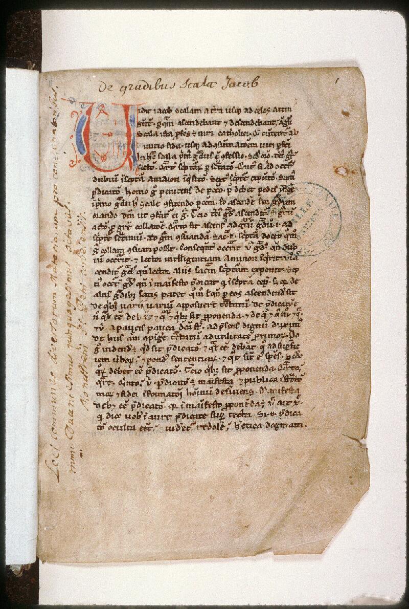 Amiens, Bibl. mun., ms. 0301, f. 001 - vue 2
