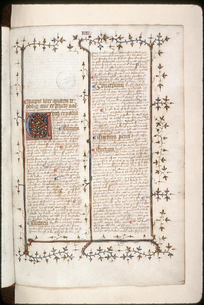 Amiens, Bibl. mun., ms. 0350, f. 125 - vue 1