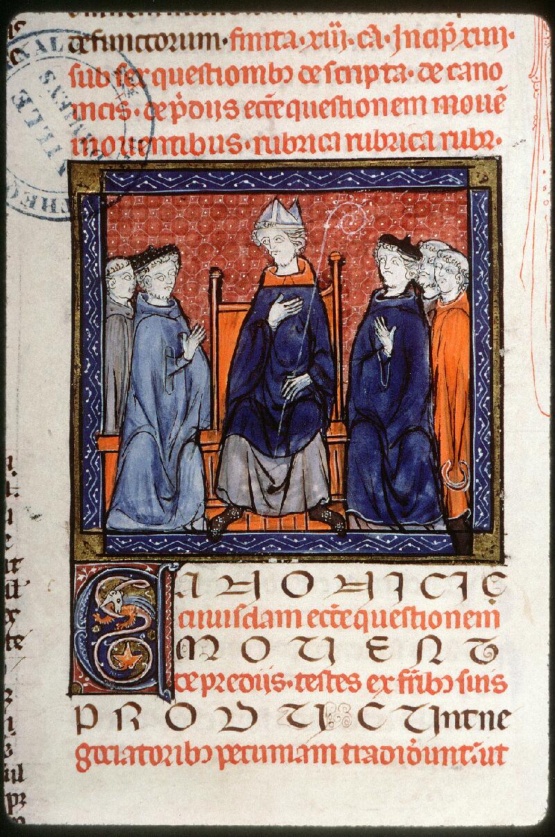 Amiens, Bibl. mun., ms. 0353, f. 219v - vue 1