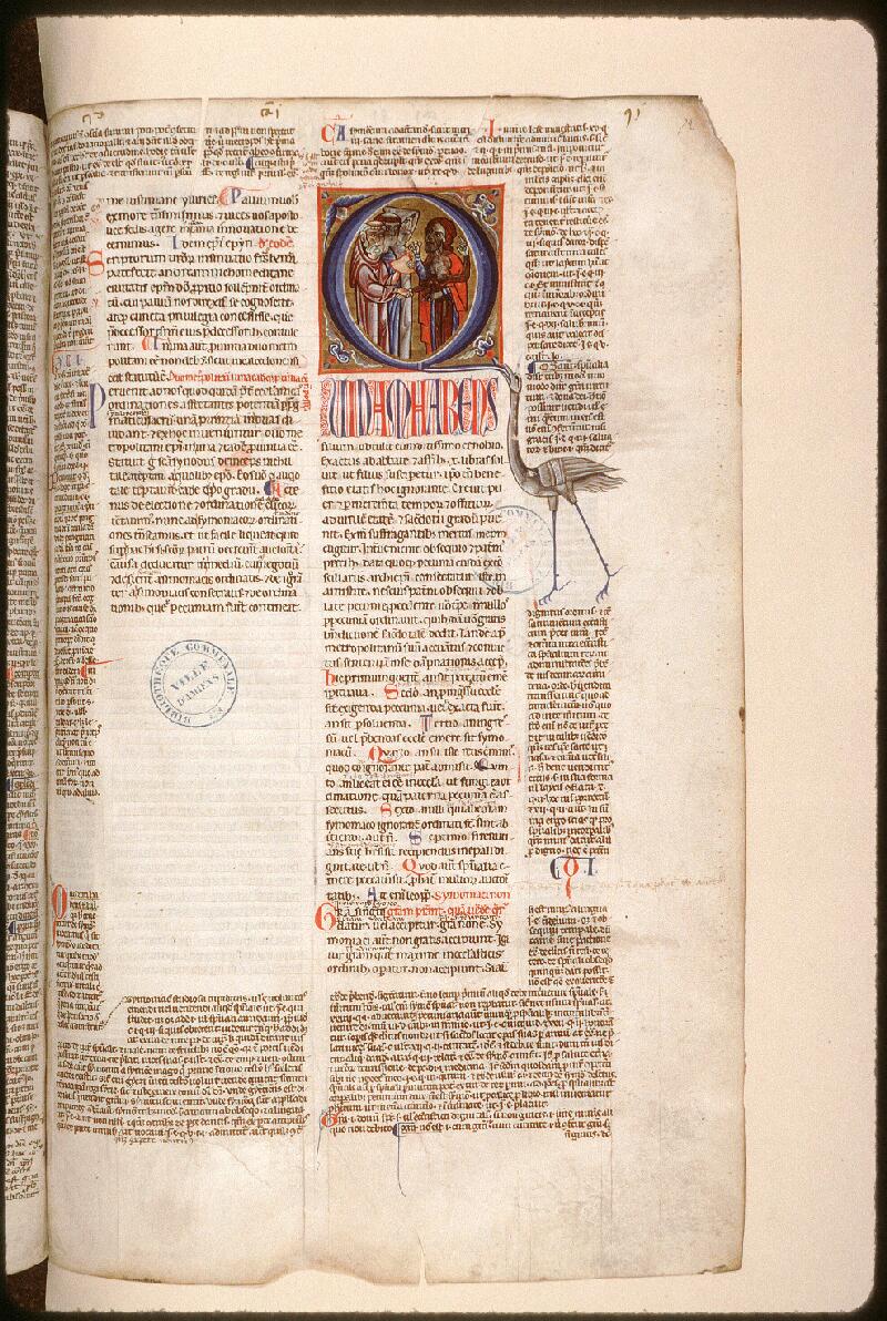 Amiens, Bibl. mun., ms. 0354, f. 072 - vue 1