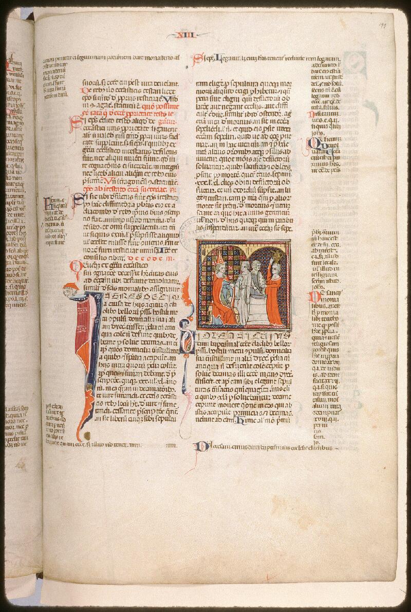 Amiens, Bibl. mun., ms. 0355, f. 199 - vue 1