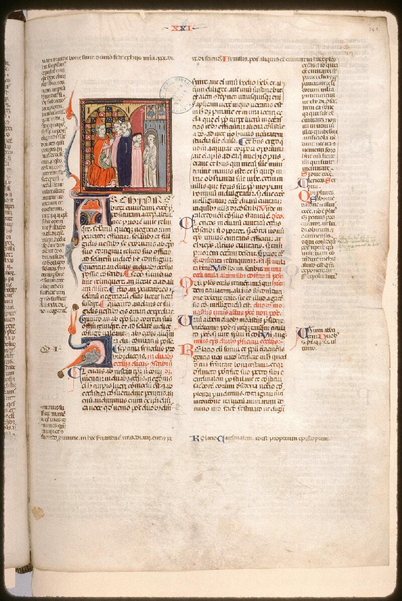 Amiens, Bibl. mun., ms. 0355, f. 242 - vue 1