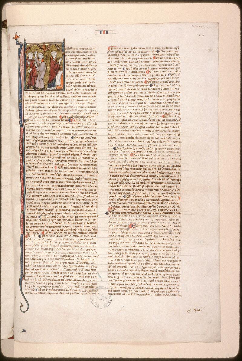 Amiens, Bibl. mun., ms. 0360, f. 169 - vue 1