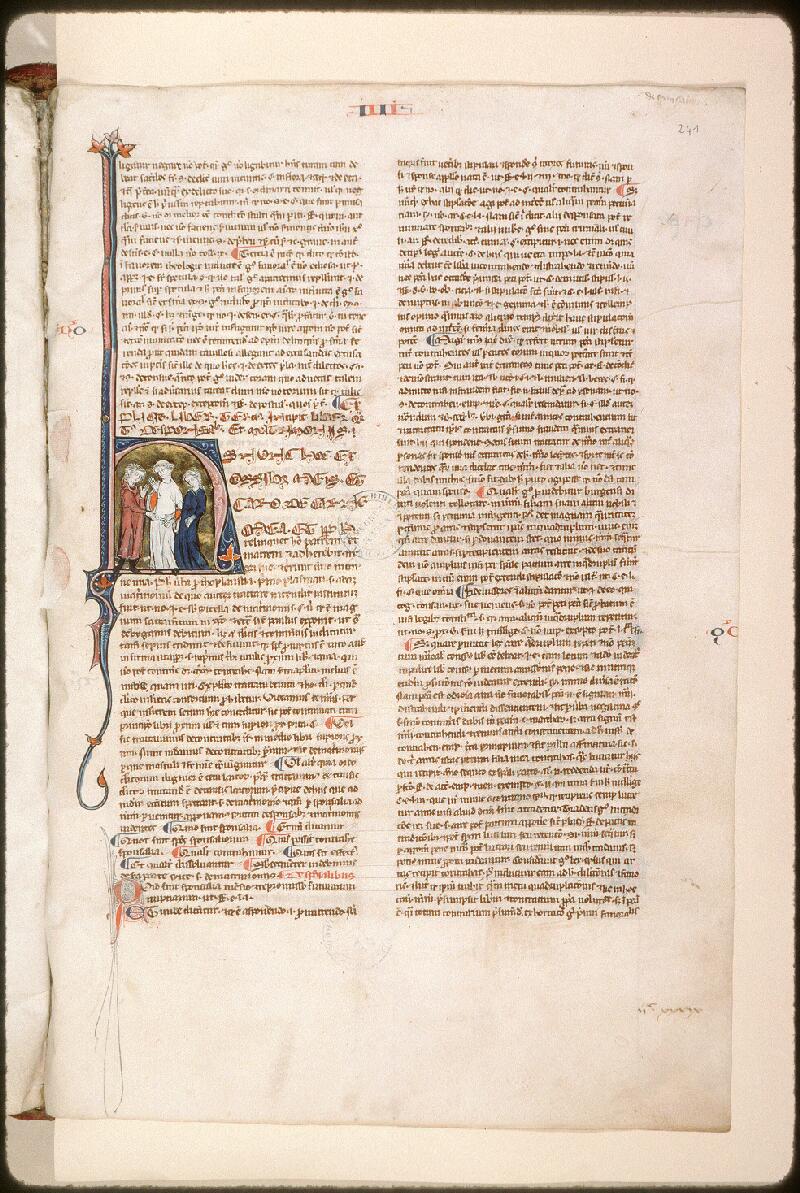 Amiens, Bibl. mun., ms. 0360, f. 241 - vue 1
