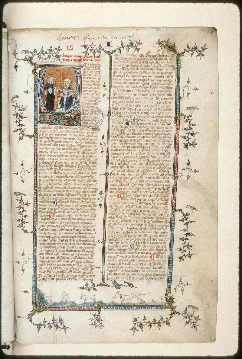 Amiens, Bibl. mun., ms. 0365, t. I, f. 001 - vue 2