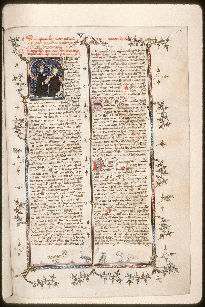 Amiens, Bibl. mun., ms. 0365, t. II, f. 223 - vue 1