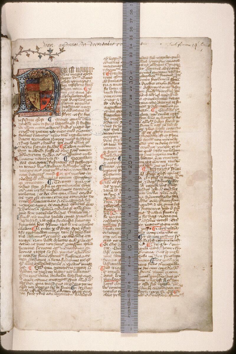 Amiens, Bibl. mun., ms. 0370, f. 001 - vue 1
