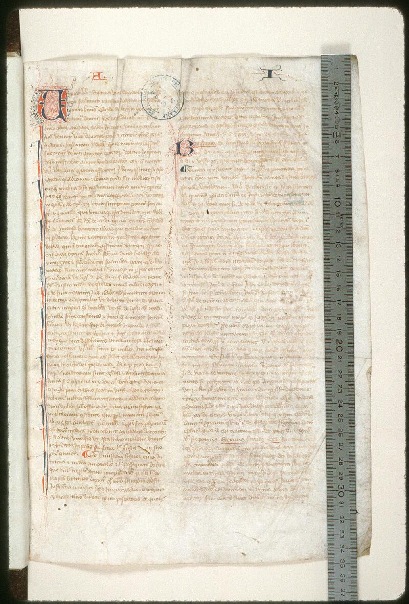 Amiens, Bibl. mun., ms. 0373, f. 001 - vue 1