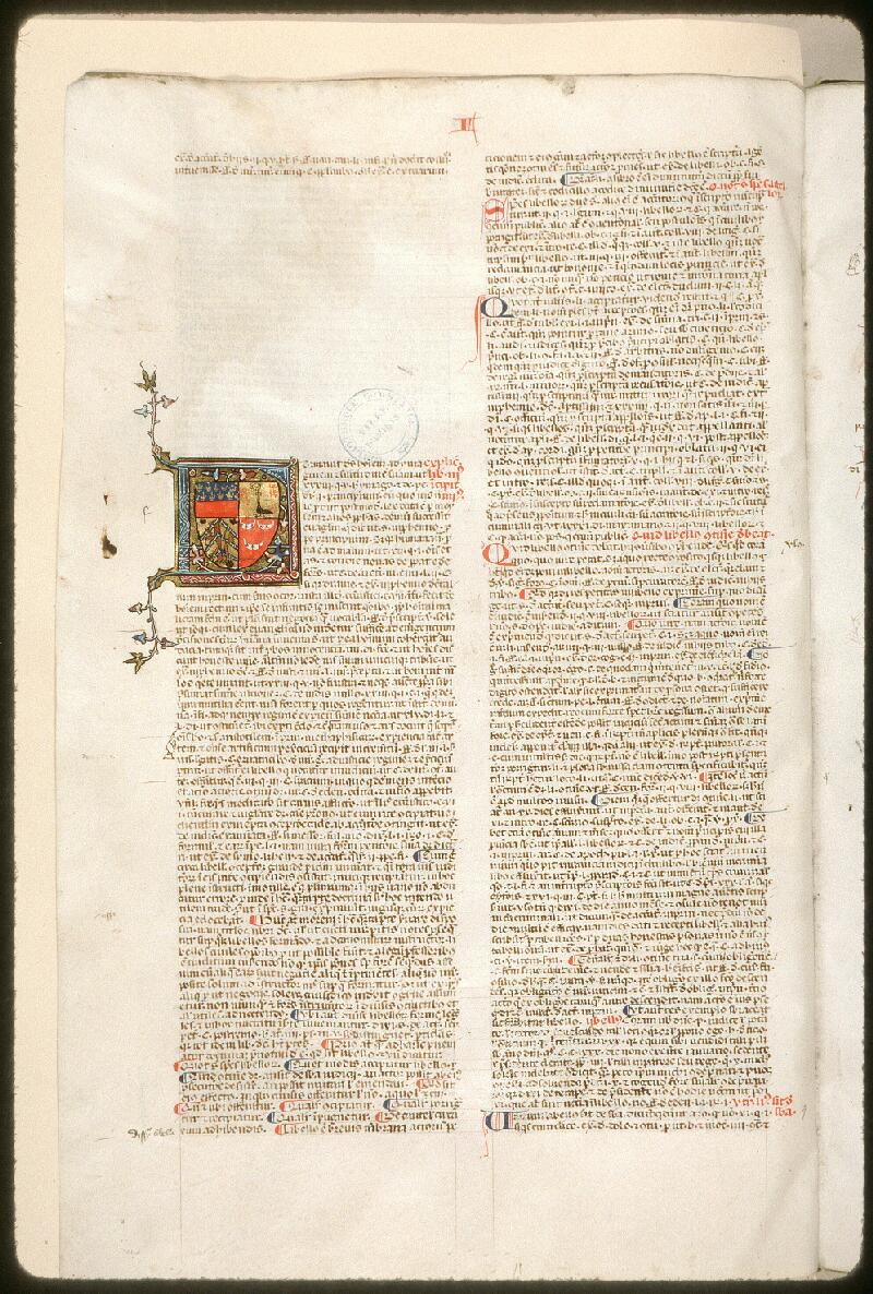 Amiens, Bibl. mun., ms. 0378, f. 182v - vue 1
