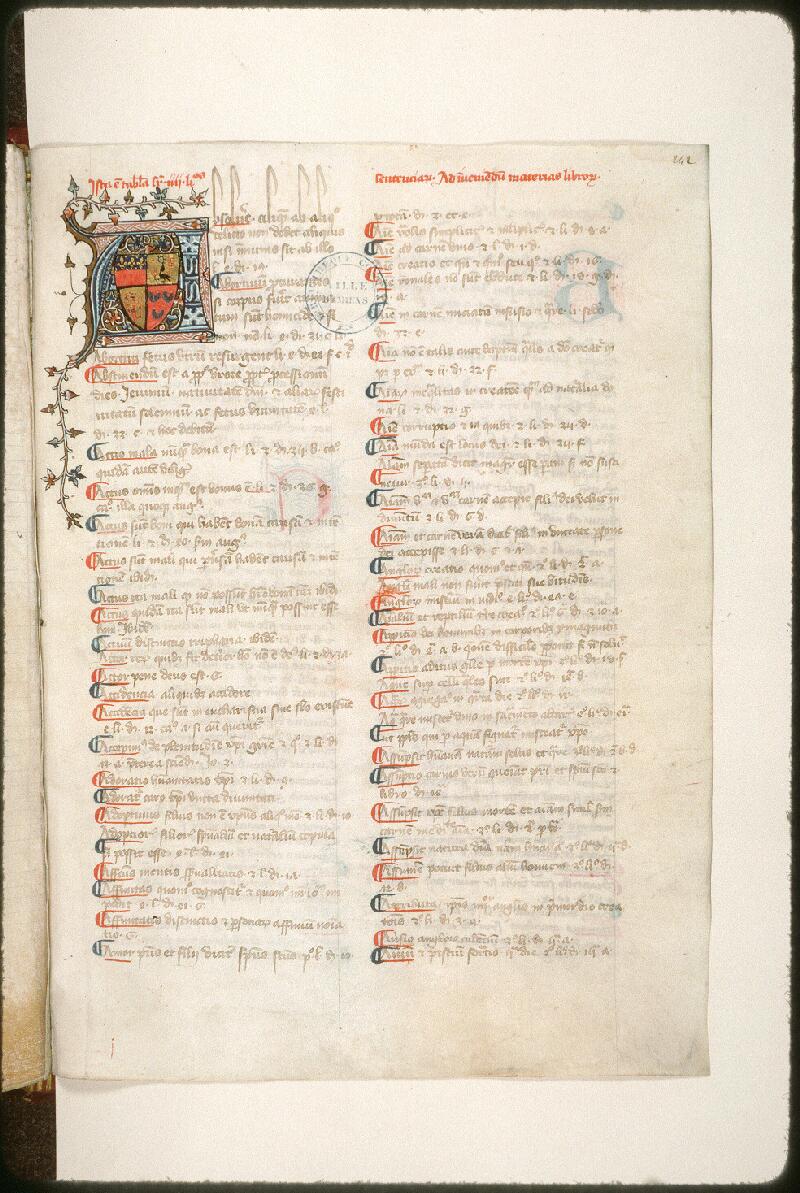 Amiens, Bibl. mun., ms. 0383, f. 242 - vue 1