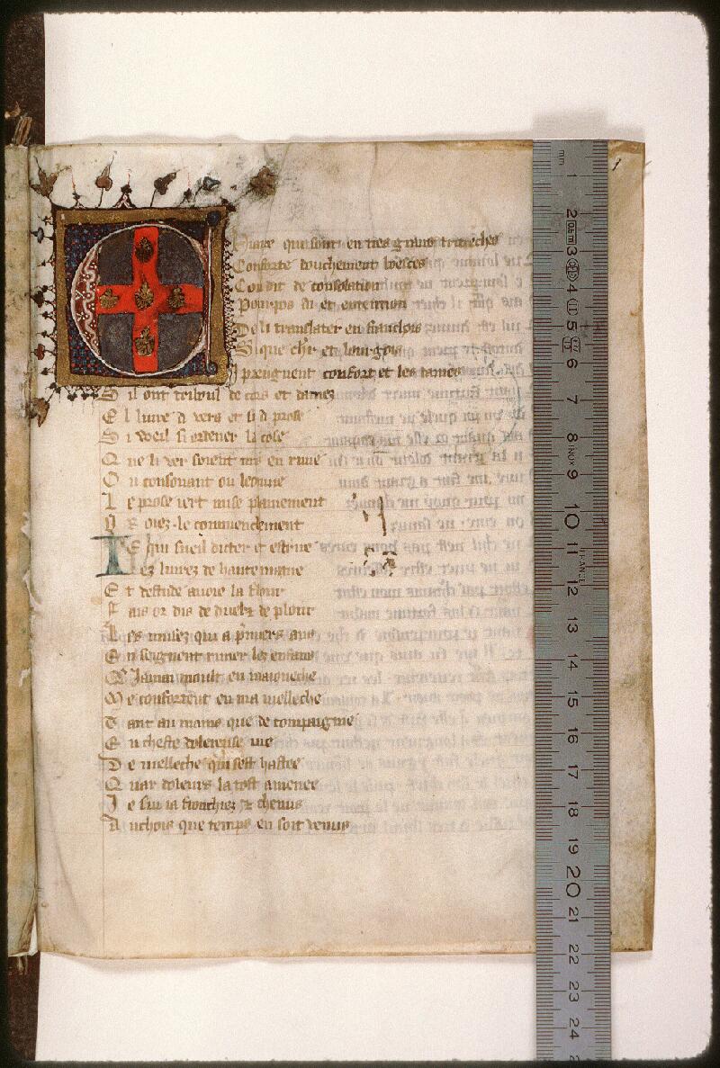 Amiens, Bibl. mun., ms. 0412, f. 001 - vue 1