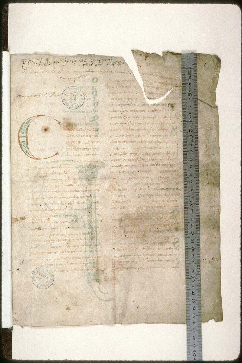 Amiens, Bibl. mun., ms. 0425, f. 001 - vue 1