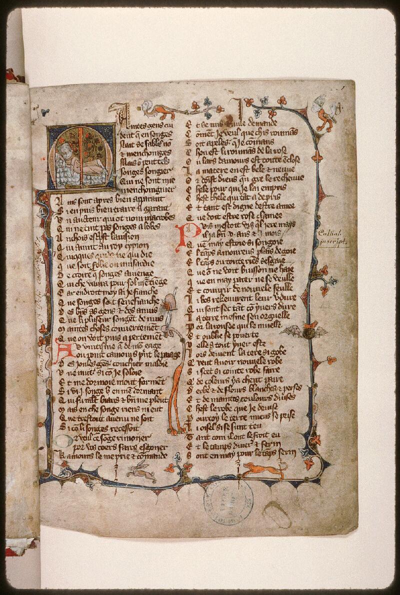 Amiens, Bibl. mun., ms. 0437, f. 001 - vue 2