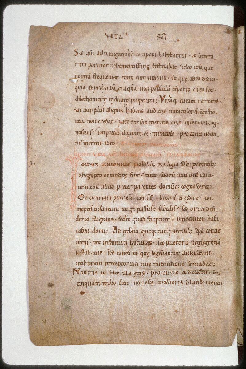 Amiens, Bibl. mun., ms. 0459, f. 001v - vue 2