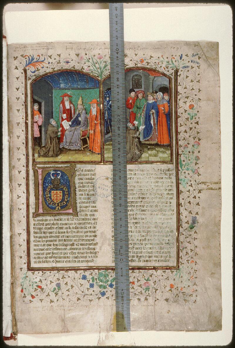 Amiens, Bibl. mun., ms. 0483, f. 001 - vue 1
