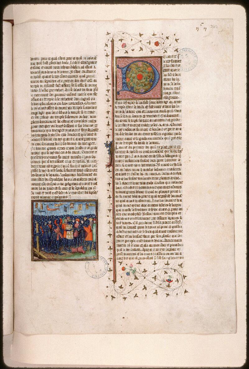 Amiens, Bibl. mun., ms. 0483, f. 202 - vue 1