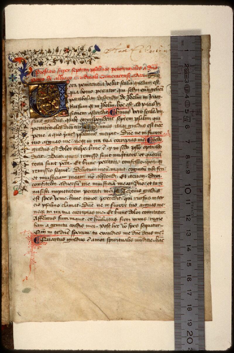 Amiens, Bibl. mun., ms. 2238, f. 001 - vue 1