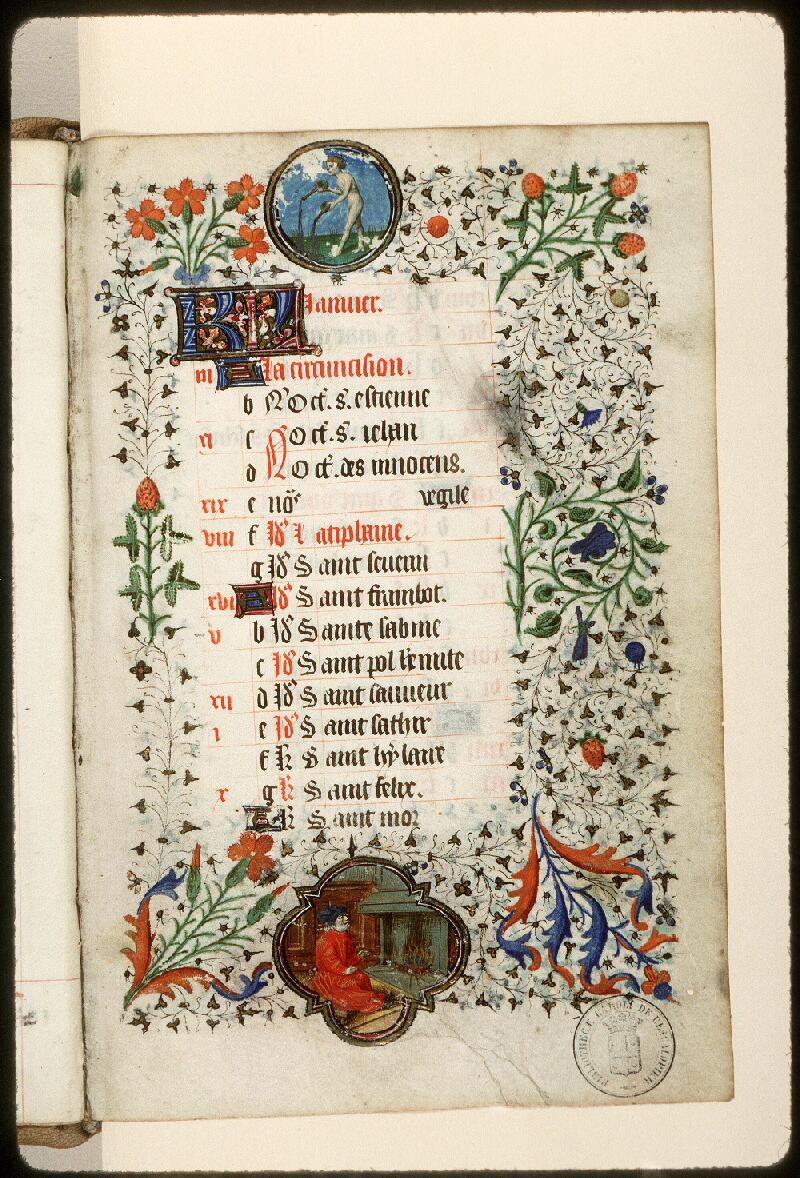 Amiens, Bibl. mun., ms. Lescalopier 019, f. 001 - vue 2