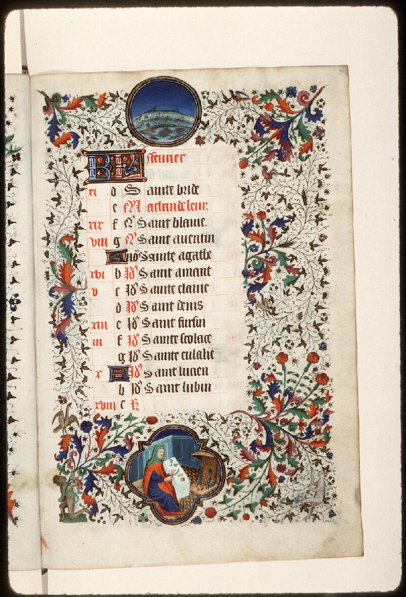 Amiens, Bibl. mun., ms. Lescalopier 019, f. 002 - vue 1