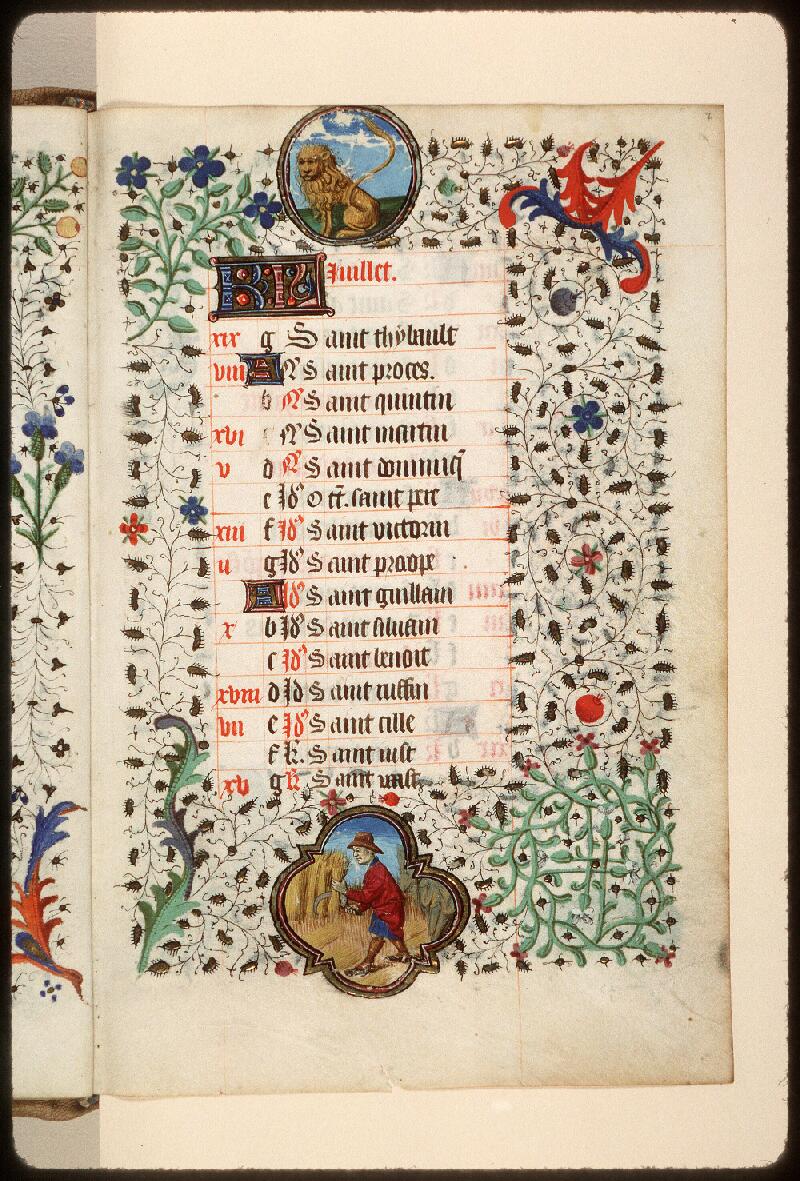 Amiens, Bibl. mun., ms. Lescalopier 019, f. 007 - vue 1