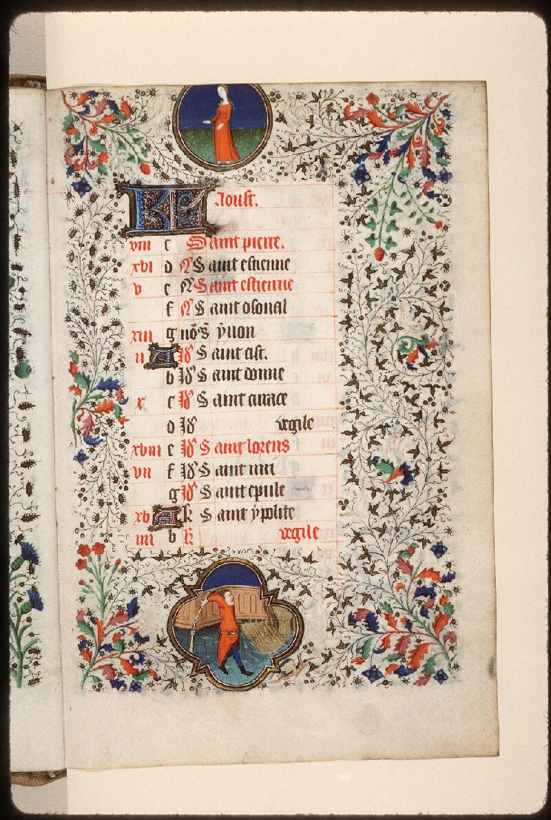 Amiens, Bibl. mun., ms. Lescalopier 019, f. 008 - vue 1