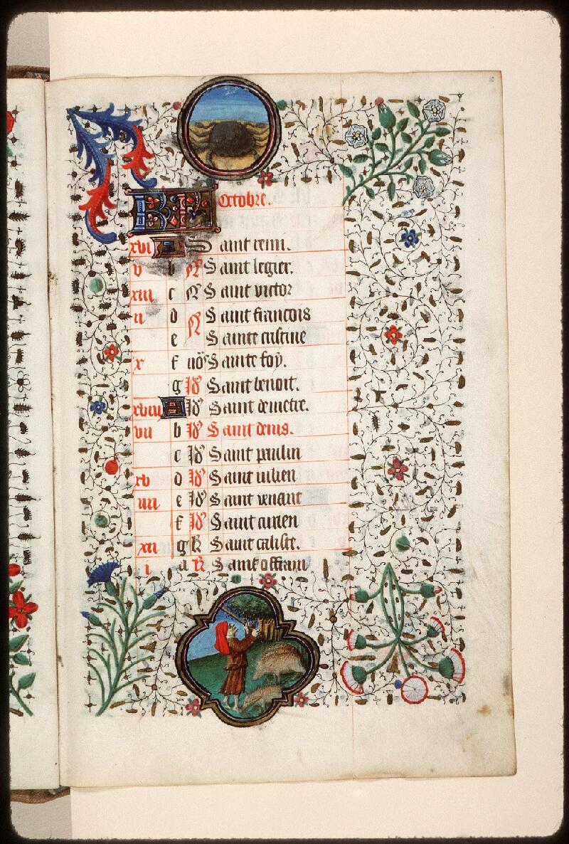 Amiens, Bibl. mun., ms. Lescalopier 019, f. 010 - vue 1