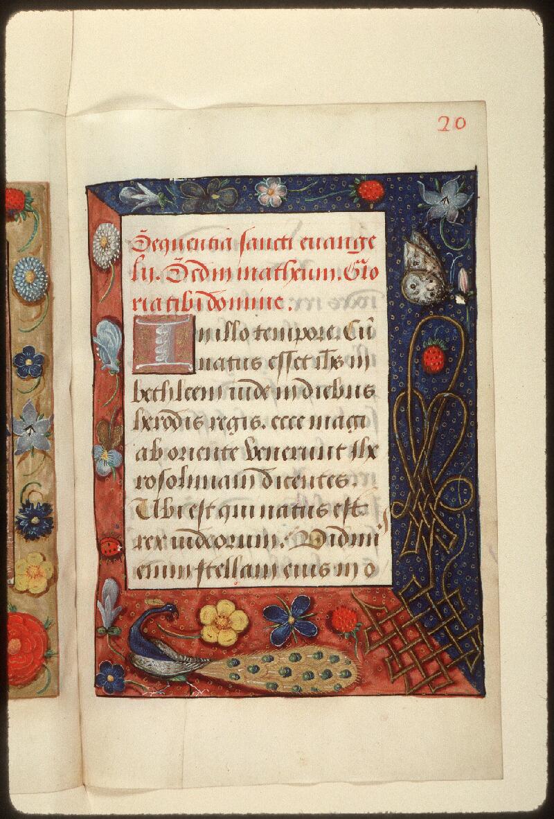 Amiens, Bibl. mun., ms. Lescalopier 020, f. 020 - vue 1