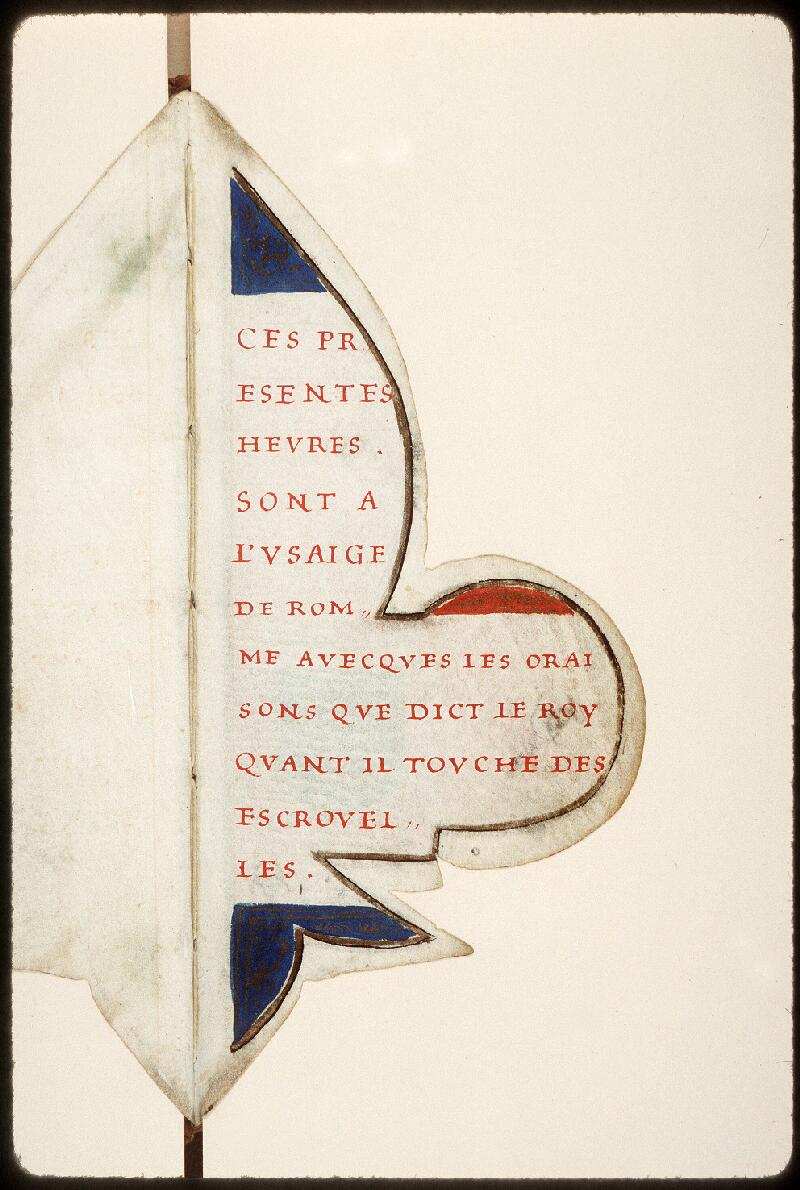 Amiens, Bibl. mun., ms. Lescalopier 022, f. 000I - vue 2