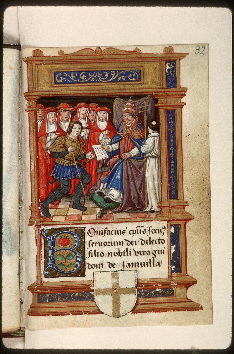 Amiens, Bibl. mun., ms. Lescalopier 074, f. 032 - vue 1