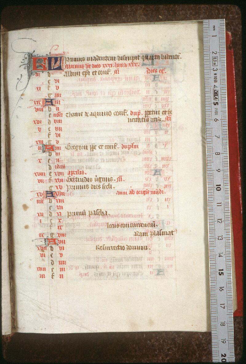Amiens, Bibl. mun., ms. 0114, f. 002 - vue 1