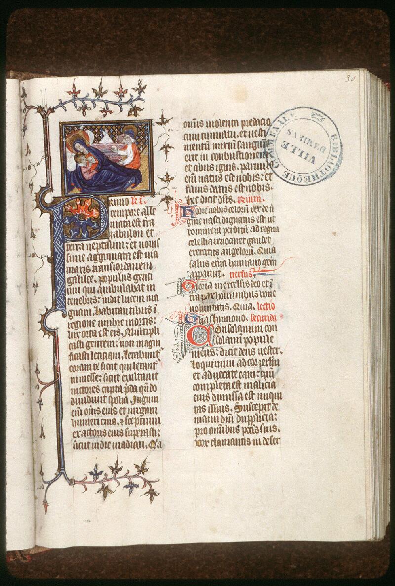 Amiens, Bibl. mun., ms. 0114, f. 030 - vue 1