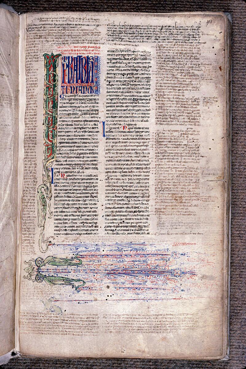 Arras, Bibl. mun., ms. 0044, f. 003 - vue 1