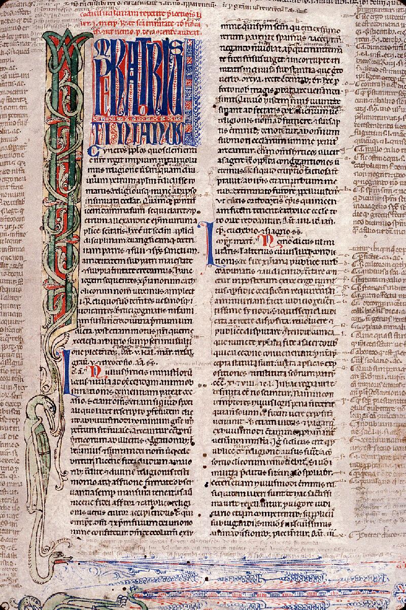 Arras, Bibl. mun., ms. 0044, f. 003 - vue 2