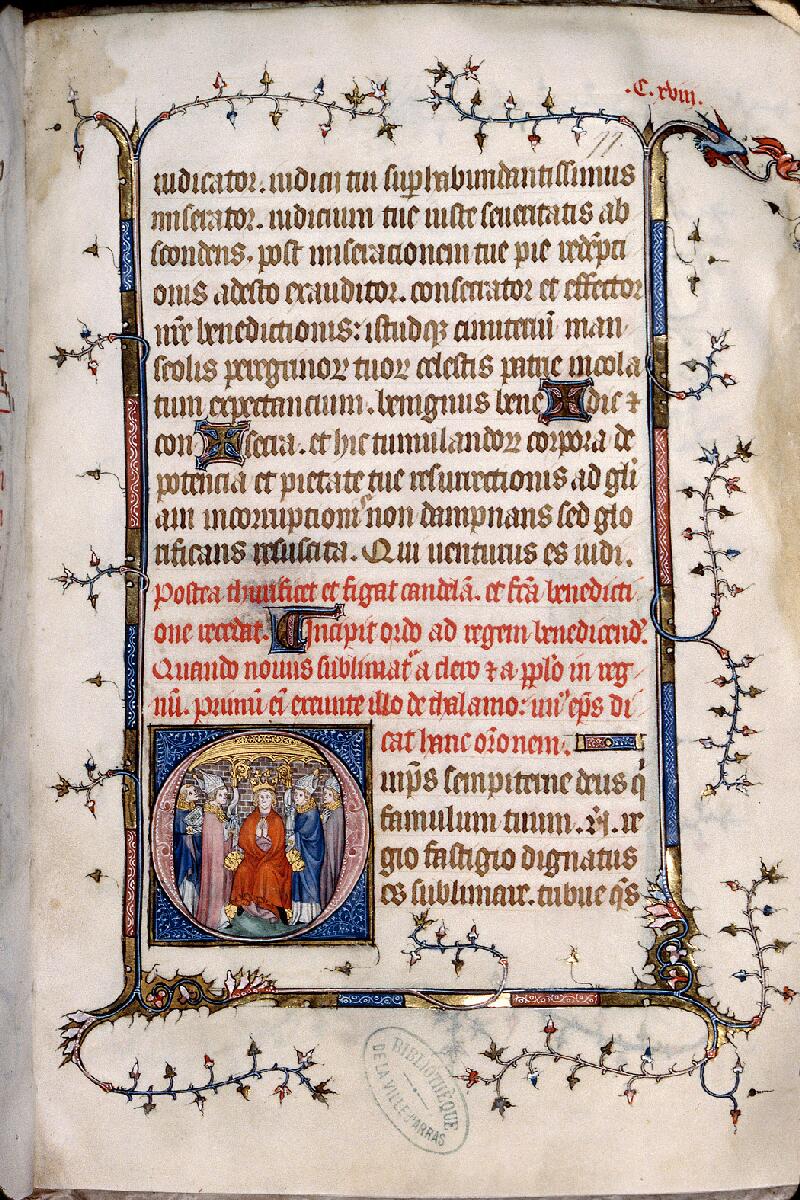 Arras, Bibl. mun., ms. 0986, f. 077 - vue 1