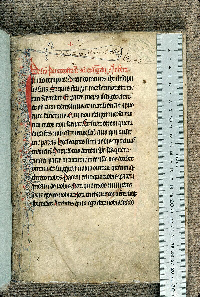 Arras, Bibl. mun., ms. 0994, f. 001 - vue 1