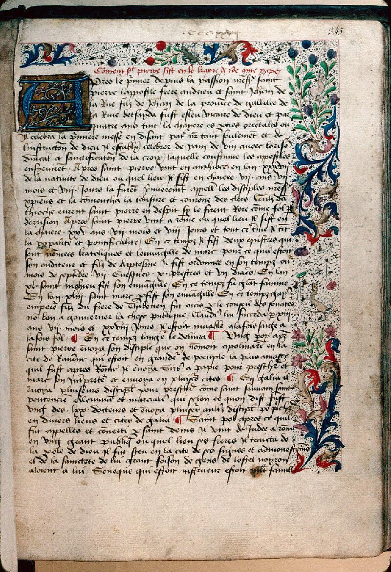 Arras, Bibl. mun., ms. 0995, f. 345 - vue 1