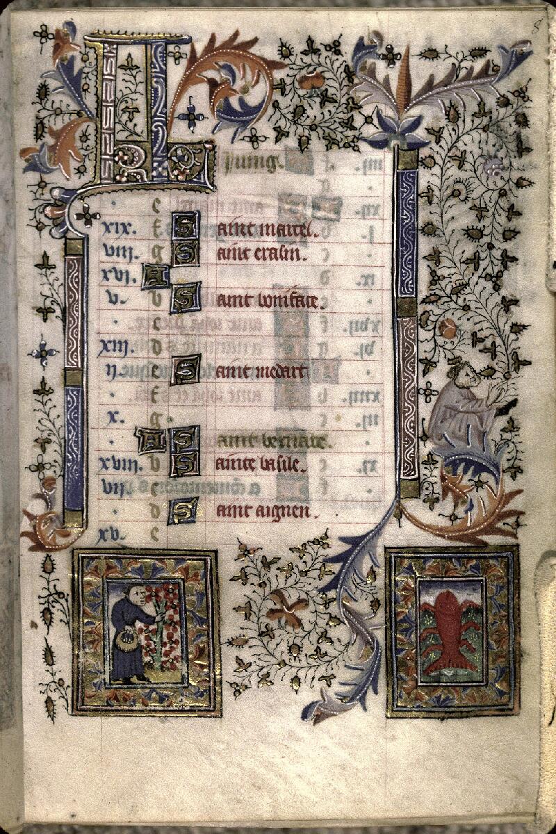 Aurillac, Bibl. mun., ms. 0002, f. 008 - vue 1