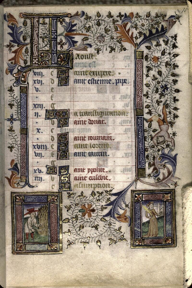 Aurillac, Bibl. mun., ms. 0002, f. 010 - vue 1