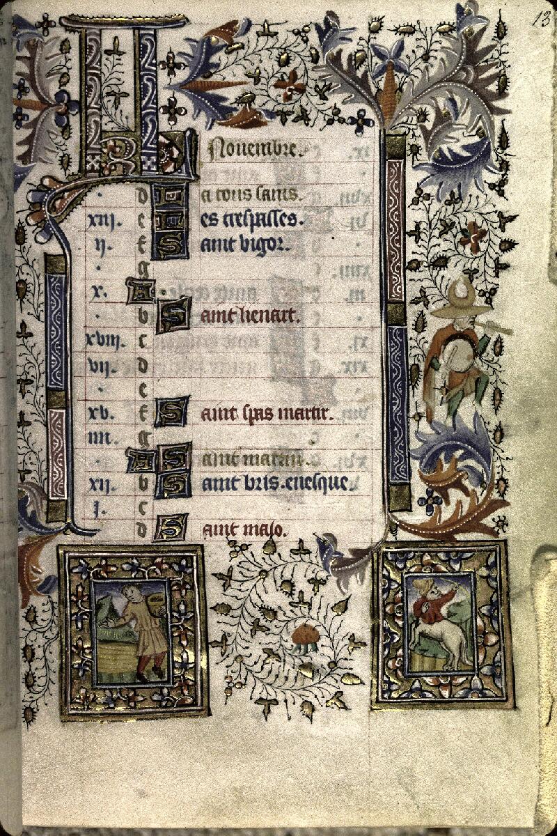 Aurillac, Bibl. mun., ms. 0002, f. 013 - vue 1