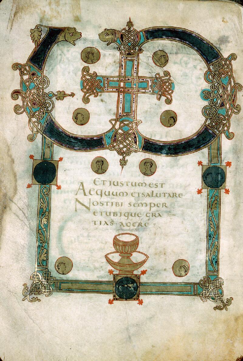 Autun, Bibl. mun., ms. 0019 bis (S019), f. 008v - vue 1