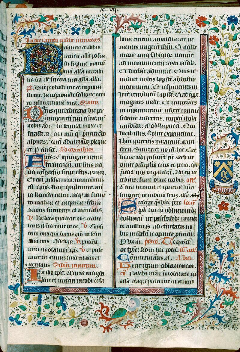 Autun, Bibl. mun., ms. 0118 bis (S141), f. 107 - vue 1