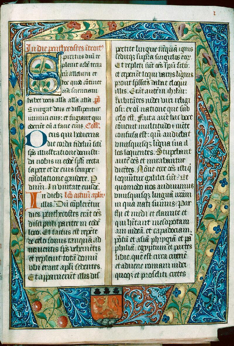 Autun, Bibl. mun., ms. 0124 (S147), f. 001 - vue 1