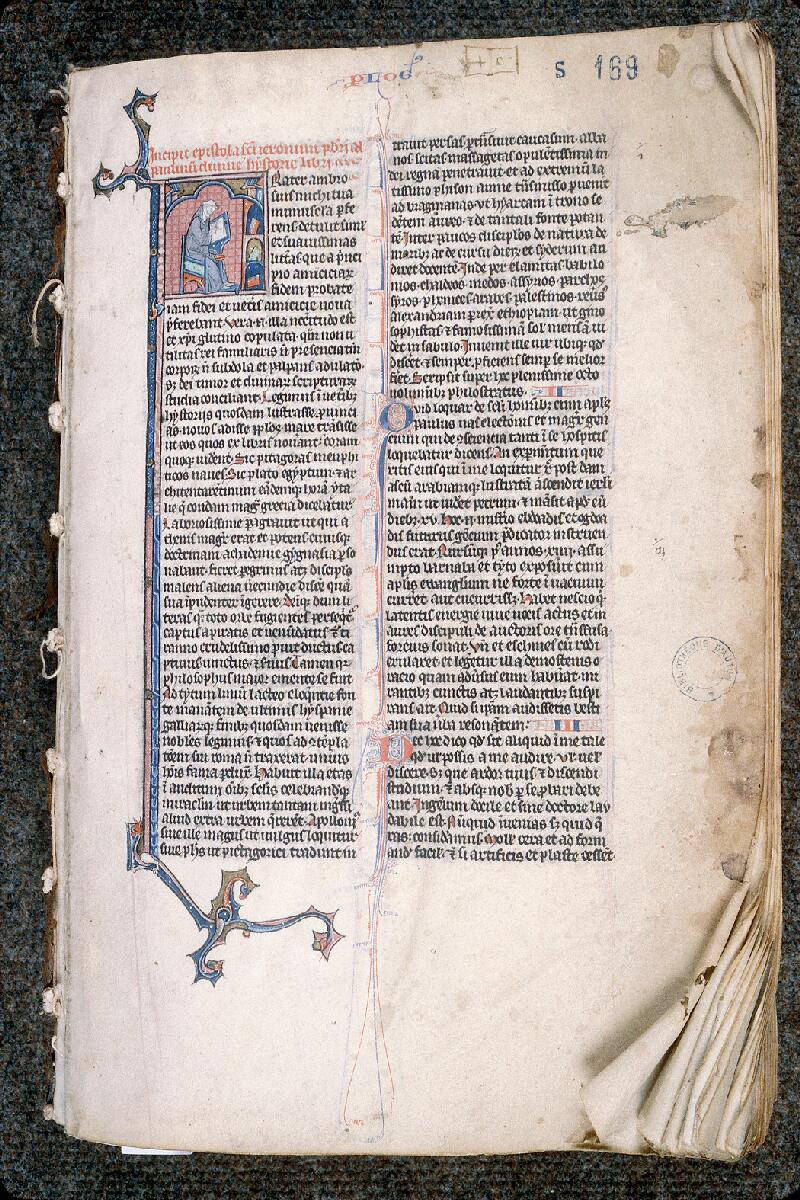Autun, Bibl. mun., ms. 0146 A (S169), f. 001 - vue 1