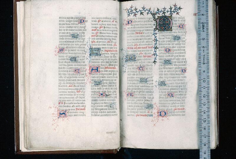 Autun, Bibl. mun., ms. S 186, f. 024v-025 - vue 1