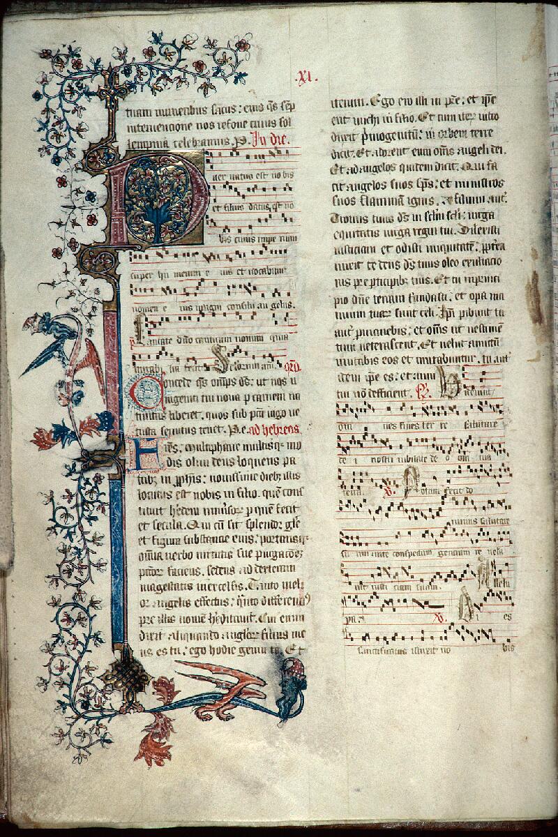 Avallon, Bibl. mun., ms. 0001, f. 00XI v